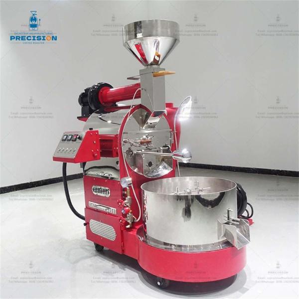 Roaster de café comercial de 5 kg tambor elétrico de aço inoxidável baixo consumo de gás