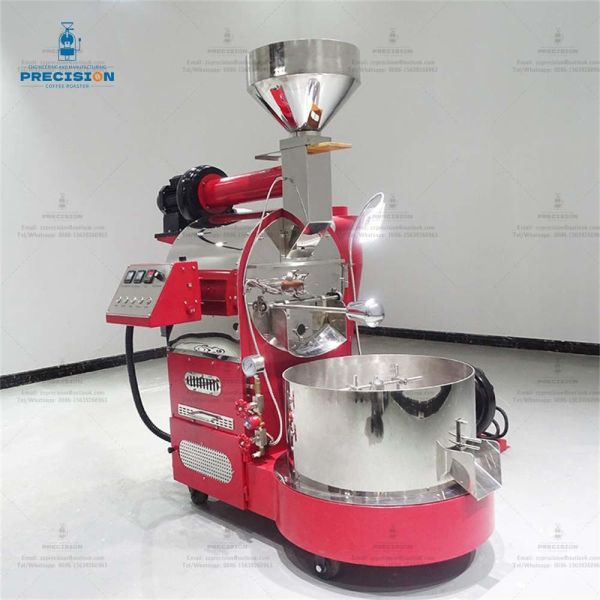 Коммерческий кофейный пекарня 5 кг электрический барабанный пекарня из нержавеющей стали