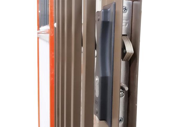 Burglar Proof Slam Lock High Strength PVC Handles For Sliding Trellis Door