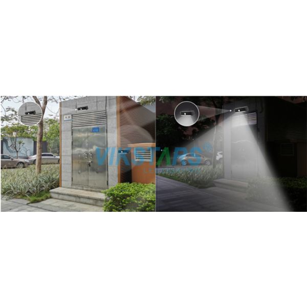 стена Temp цвета 6000K установила солнечные света для датчика IP65 сада PIR делает водостойким