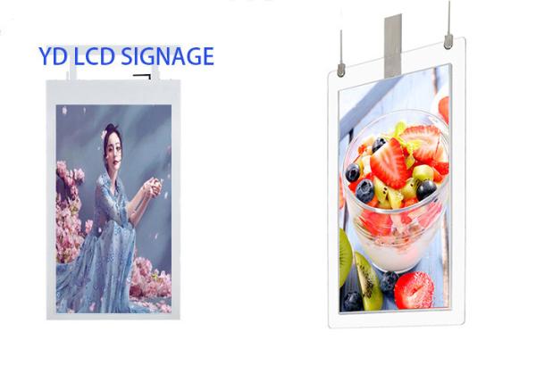 Signage interno de Digitas da montagem do teto da propaganda com vidro de segurança moderado