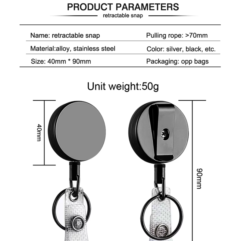 Wholesale Custom Heavy Duty Medical Badge Reels Nursing Badge Holders With Clips Sublimation Blanks For Printing
