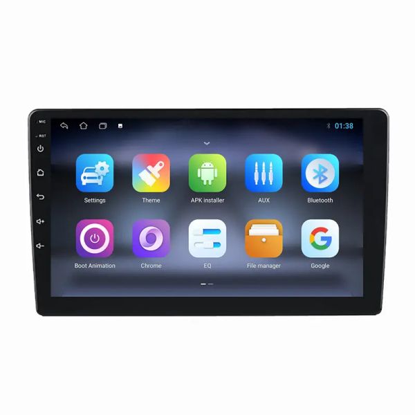 9インチのAndroidタッチスクリーン ラジオ カー DVDプレーヤー 4コア マルチメディアプレーヤー ミラーリンク FM GPS WIFI ラジオステレオ
