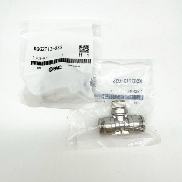 KQG2T10-12 KQG2T12-16 SMC  Stainless steel tee, stainless steel quick plug pneumatic connector