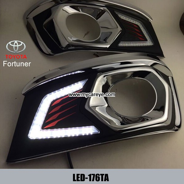 Toyota Vigo Hilux DRL LED Daytime Running Lights car exterior daylight