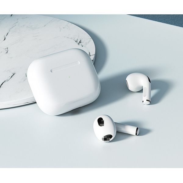 Наушник Airpods мобильного телефона OEM 150g 4 беспроводных спорта Earbuds подгонял логотип