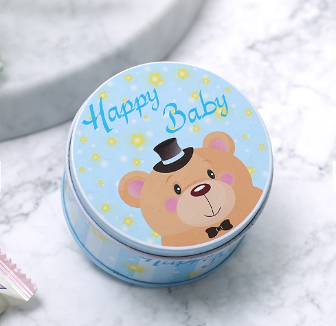 O costume imprimiu o metal Tin Box With Removable Lid de 0.23mm