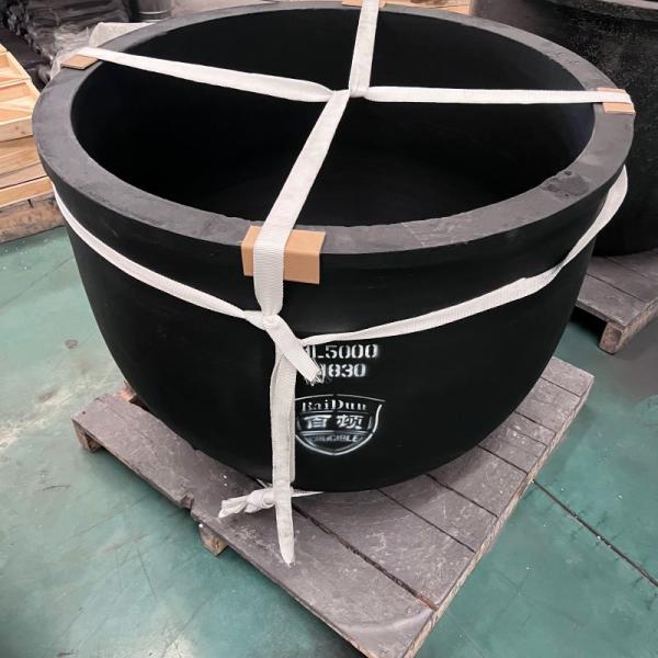 High Temperature Resistance Silicon Carbide Graphite Crucible for Melting Aluminum 5-1800kg Long Lasting Performance