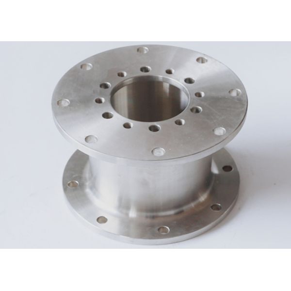 Precision Metal Casting Parts Pipe Flange Connector IATF16949 Certification