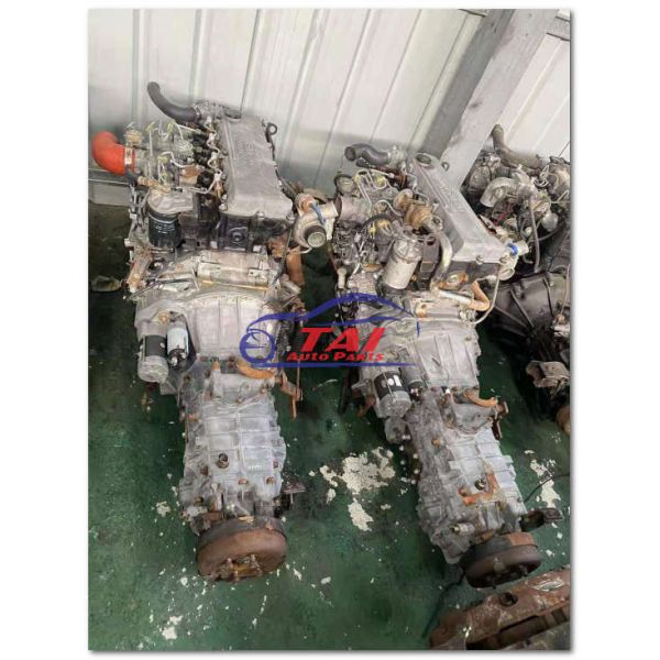 2da asamblea del NPR Isuzu Engine Spare Parts 4.8L 4HE1 4HE1T con la caja de cambios