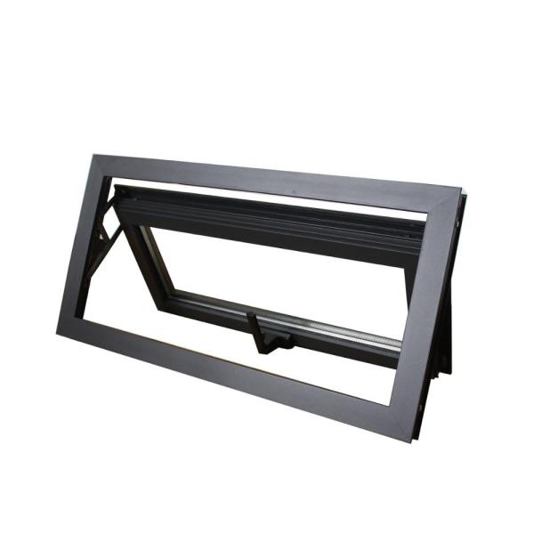 Stained Glass Type Awning Custom Picture Windows with Modern Aluminum Alloy Frame