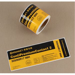 Подгонянное сопротивление масла стикера ярлыка винила собственной личности логотипа слипчивое