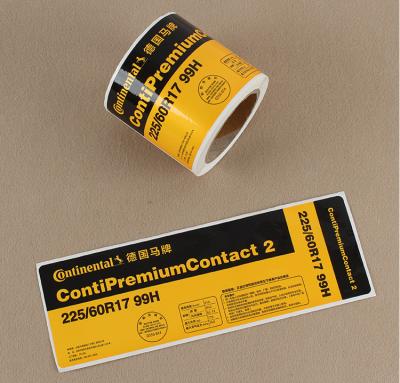 Resistência de óleo personalizada da etiqueta de Logo Self Adhesive Vinyl Label