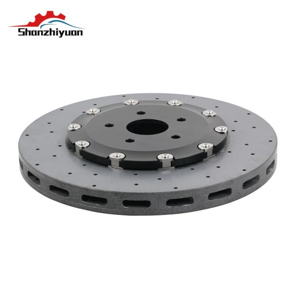Front Set BMW Carbon Ceramic Brake 345*28mm OE Number   34112282445  Bmw Z4  E85 Brake Disc Durable