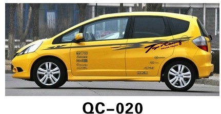 Car Body Sticker QC-020A / Decorative Designer Car Decoration