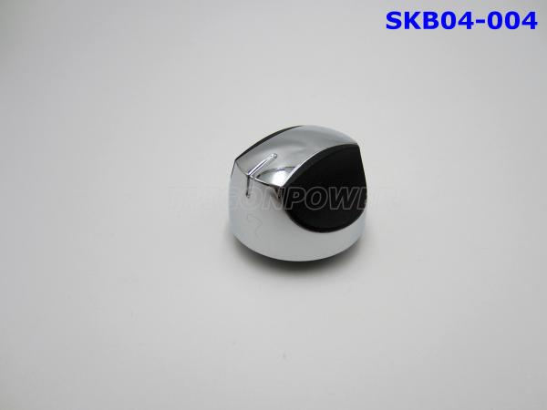 Low Consumption Oven Control Knob Metallic Material With Chrome / Nickel Electroplate