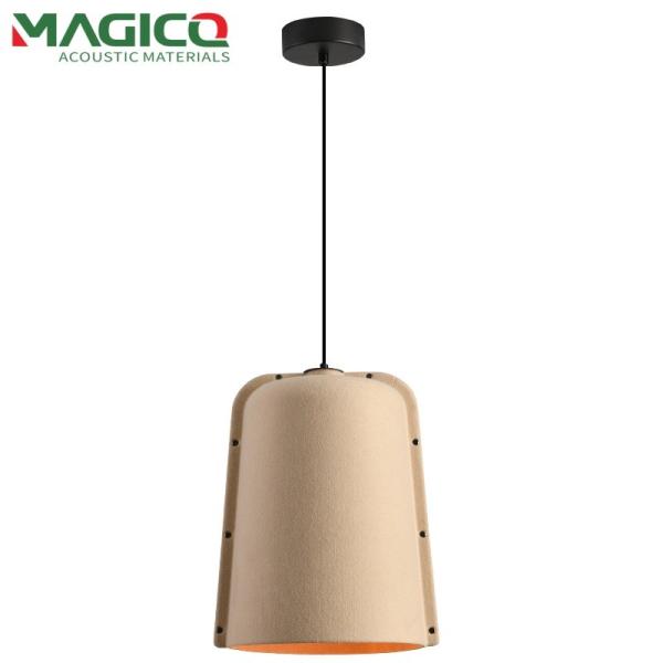 Felt Pendant Light Shade Living Room Luxury Color Modern Polyester Fiber Sound-absorbing Handmade Lampshade