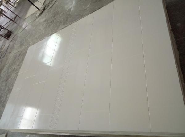 No Mildew Natural Cultured Marble Shower Walls Strong Temperature Resistant