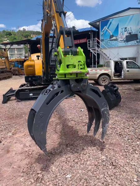 A máquina escavadora de alta qualidade por atacado da máquina escavadora de 12-24 toneladas luta a madeira luta hidráulico luta