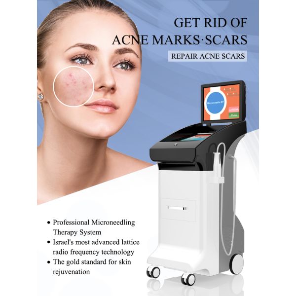 equipo de spa de salón de belleza de radiofrecuencia fraccionada máquinas faciales máquina de masaje de contorno corporal rf