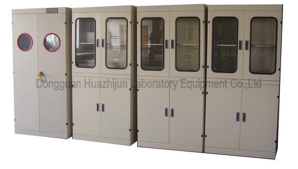 Acid Resistant Lab Storage Cabinets PVC Plastic Handle Epoxy Powder Surface
