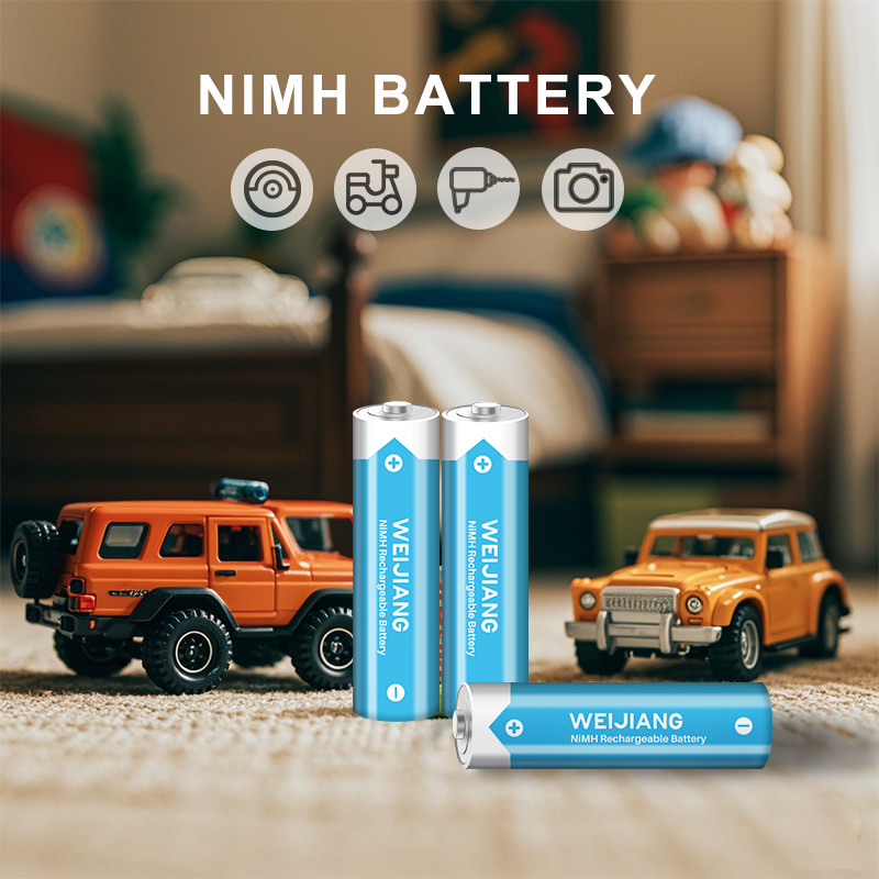 ODM NiMh AAA 800mah 1,2 V MSDS ROSH NiMH AA Акумулятор с перезаряжаемой батареей