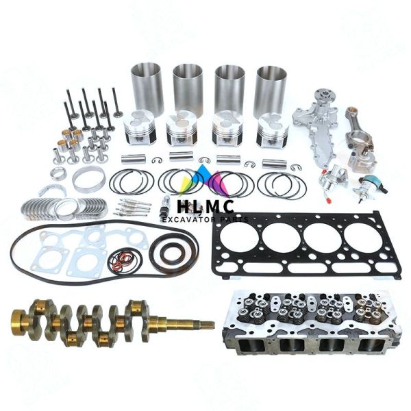 Replacement 19077-03048 Cylinder Head Kubota V2203 V2403 With 8 Valves Diesel Engine Spare Parts