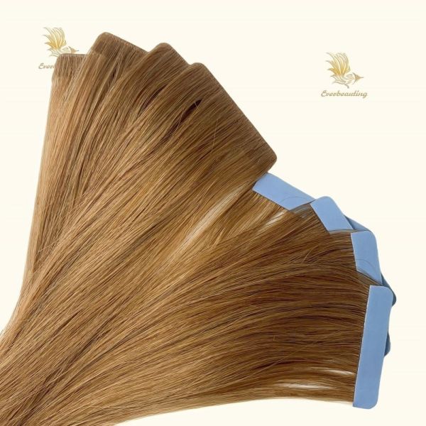 Straight Style Remy Double Drawn Invisible Tape in Hair Extensions European Remy Hair