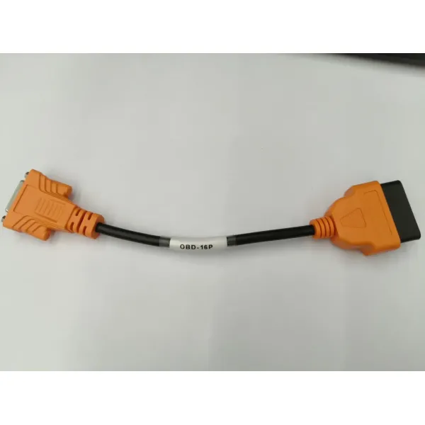 16Pin OBD2 Diagnostic Extension Cable for Motorcycle ECU Code Reader with Plastic and Metal Construction Fits Xtruck M1 Scanner