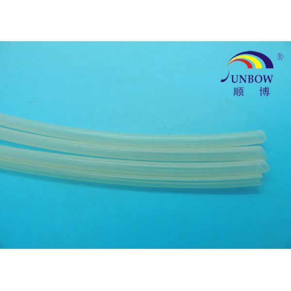 Transparent Silicone Rubber Tube / Clear Heat Shrinkable Tubing -40ºC - 200ºC