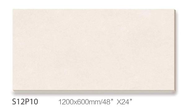 Carreaux de porcelaine douce vitrée beige 1200x600mm et carreaux de sol décoratifs pour la salle à manger et le salon