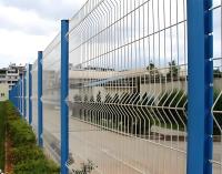 Decorativo V malha vedação de segurança de malha de arame soldado 1800mm Highway Fence Panel