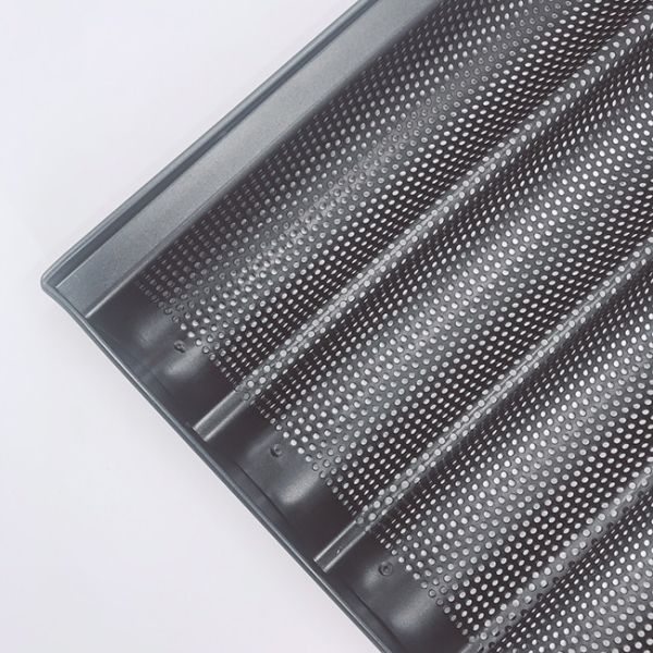 Multifunctional Perforated Baguette Ban Non - Stick Loaf Baking Tray