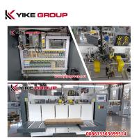YIKE GROUP Máquina de costura de caixa ondulada semiautomática de 2000 mm