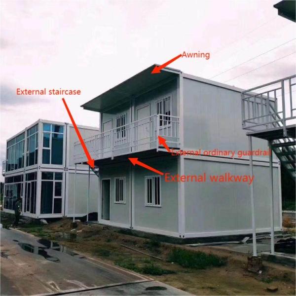 Estruturas de aço de painéis sandwich Casas de contentores para construção de armazéns de oficinas