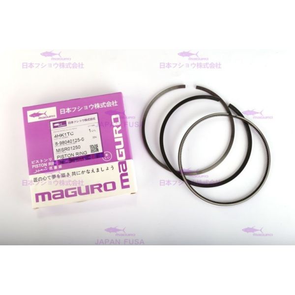 4 Cyls Engine Piston Rings For ISUZU 4HG1T 4HK1T 8-98040125-0