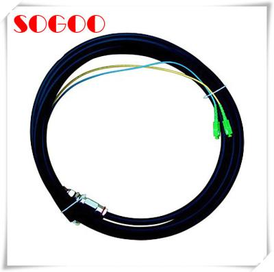 Patch cord de fibra óptica à prova d'água de 5,0 mm de diâmetro com conector SC UPC