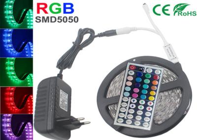 5050 Rgb Ip20 LED Strip Light Kit 300 Led Tape Light 44 Key Remote 12v 6a Power Supply