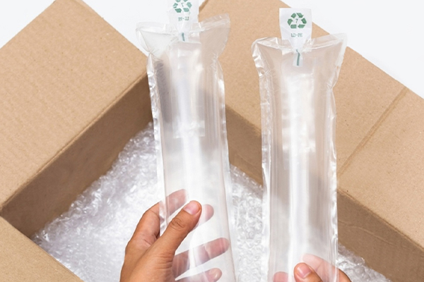 Ровная поверхностная воздушная колонна упаковывая сумки воздушного пузыря 55mic