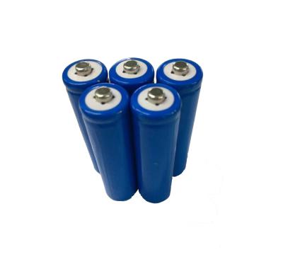 O AA Li Ion Battery cilíndrico 3.2V 500mAh LiFePO4 14500 protegeu o lítio Ion Battery Cell