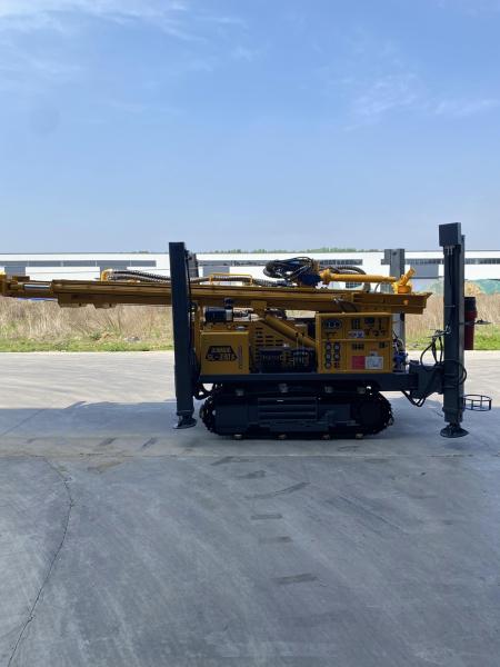 Customizable 140mm Diameter Pneumatic Water Well Drilling With 112mm Drilling Rods