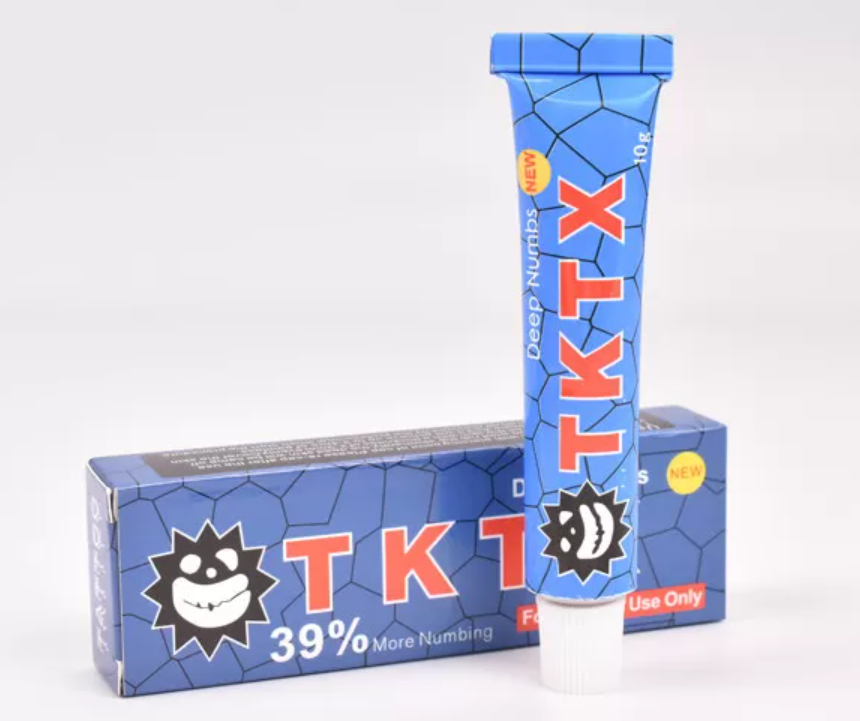 PMU Крем для анестезии татуировки бровей TKTX 39% Крем для быстрого обезболивания