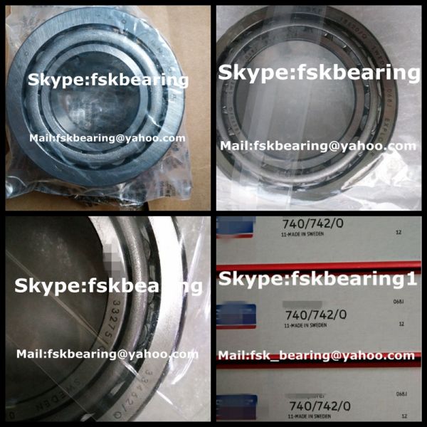 740/742 Tapered Roller Bearings 80.962mm ID 150.089OD 46.673mm Cup Width