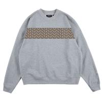 Cute Long Sleeve Embroidered Sweatshirts Letter Printed For Outdoor