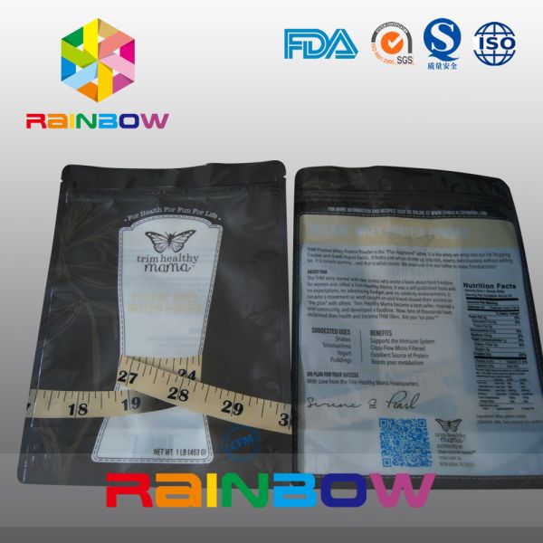 Стоьте вверх мешок алюминиевой фольги, чай/мешки Coffe упаковывая с застежкой -молнией