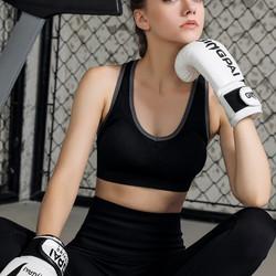 supportive High Impact Sports Bras For Women Nylon Material Odorless