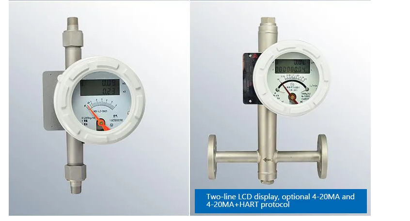 Stable Rotary DN80 Metal Tube Flowmeter With Long Service Life