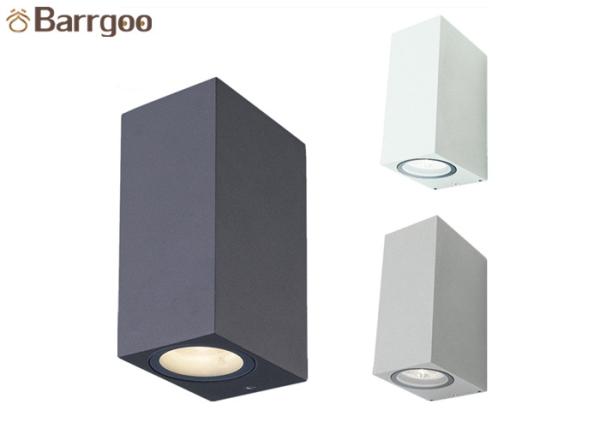Square Mini Cube Outdoor LED Up Down Wall Light  2x3W For Apartment Facades