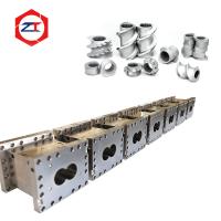 High Wear Resistance Plastic Twin Screw Extruder Screw Barrel