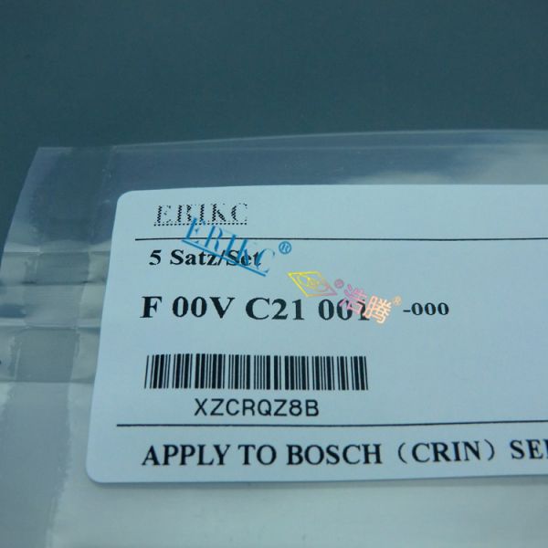 ERIKC ball seat F00V C21 001 with fuel injector, diesel common rail F00VC21001 , auto valve seat machine for 120 series